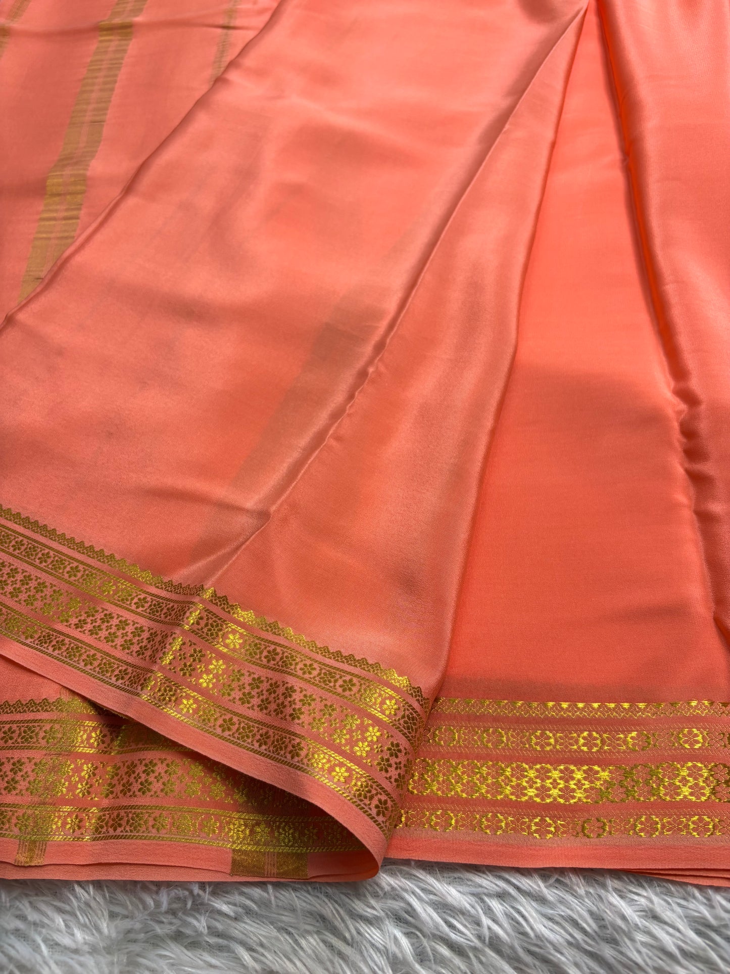 Chandana : Solid Peach