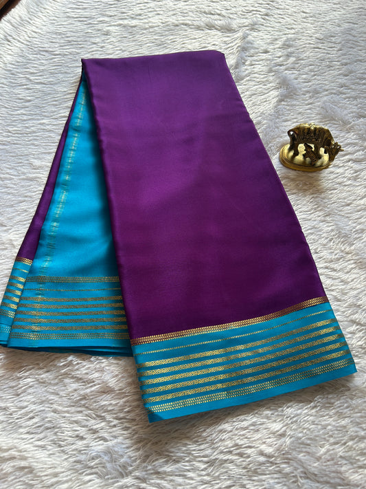 Sumana (2D) : Purple-ananda blue