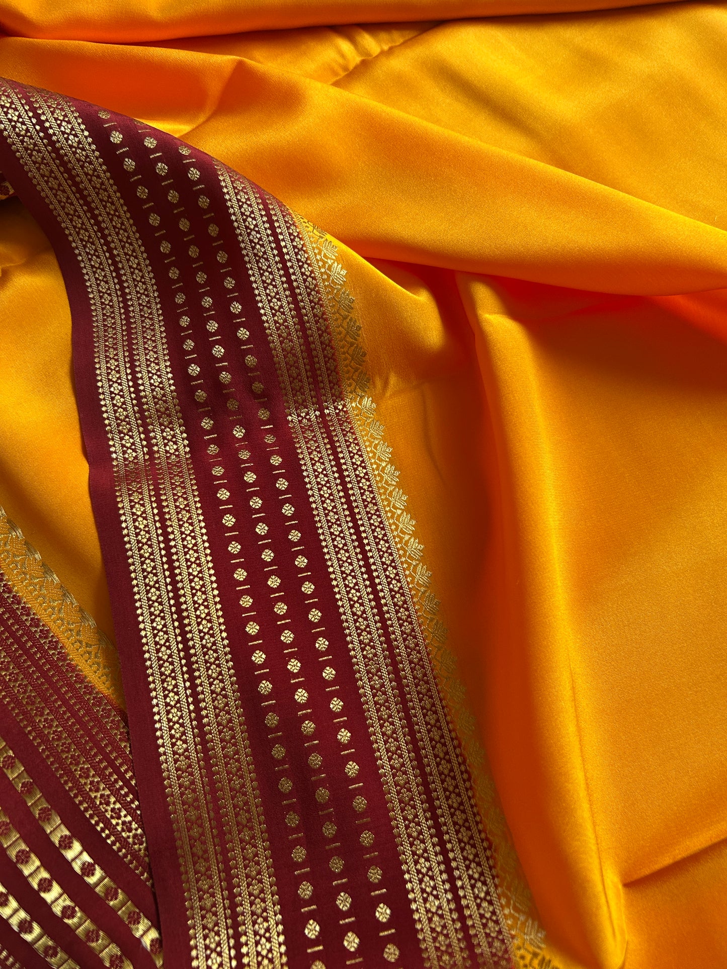 Rohini (2D) : Golden yellow-maroon