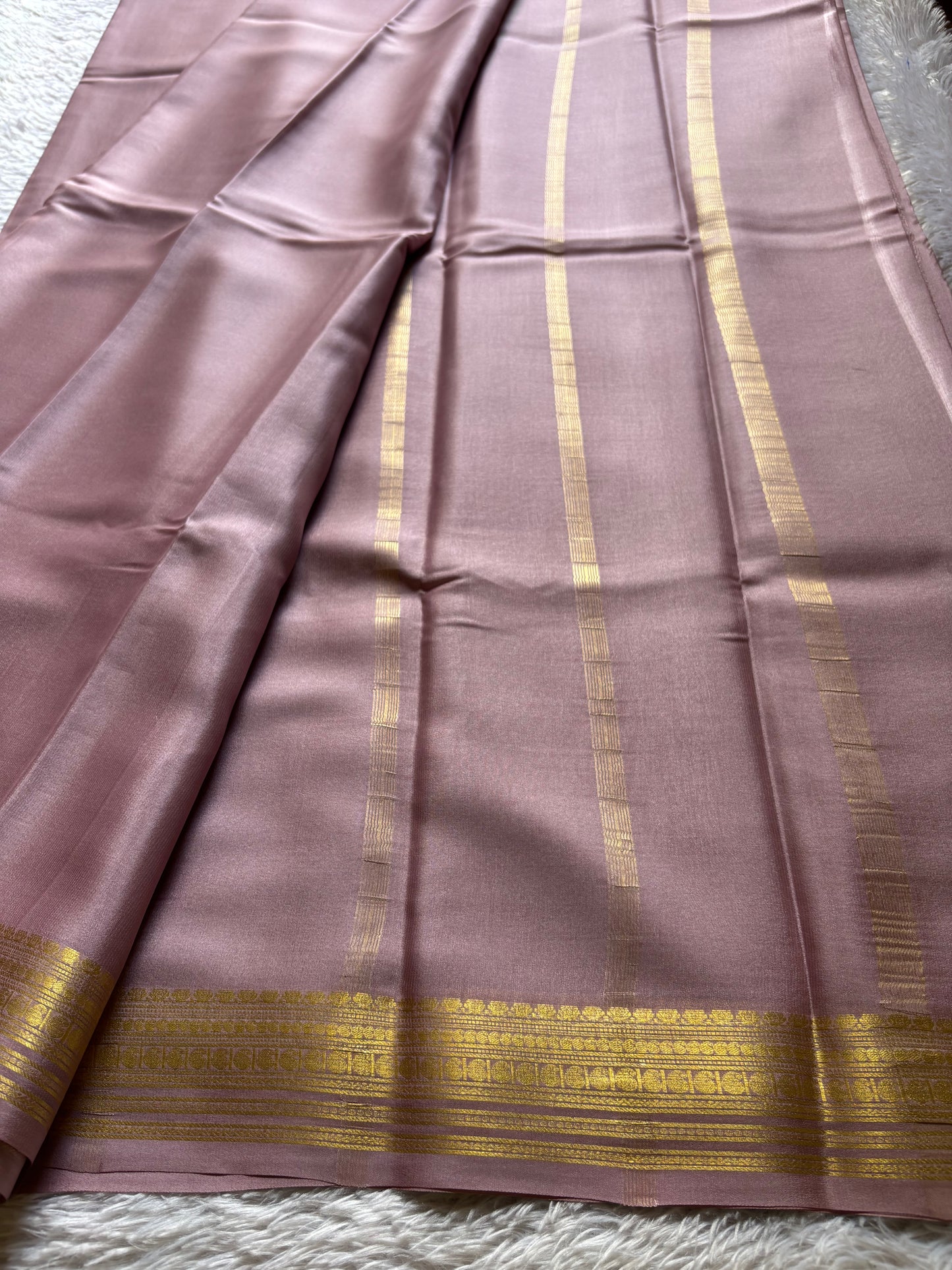 Swara : Solid Dusty rose