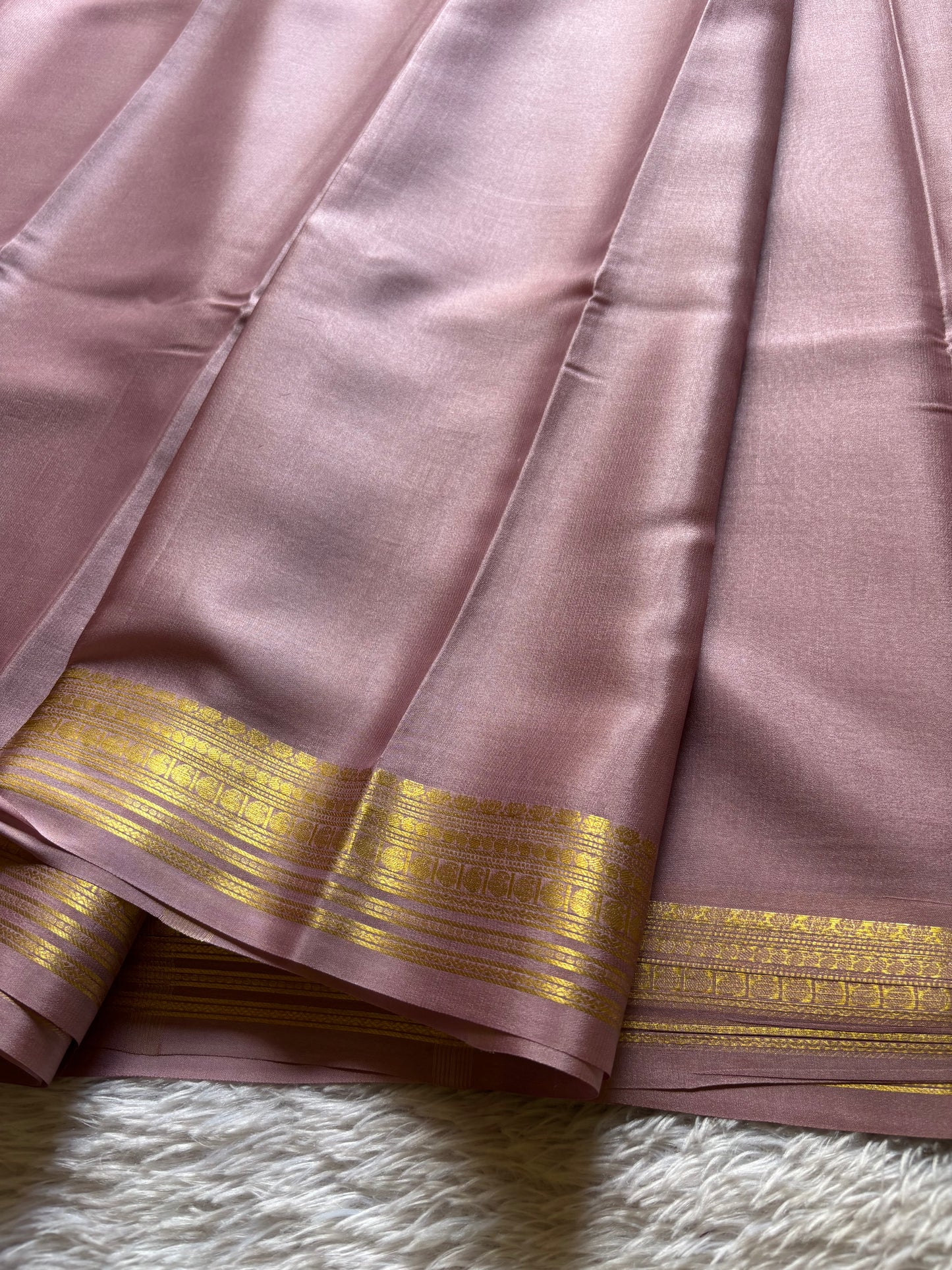 Swara : Solid Dusty rose