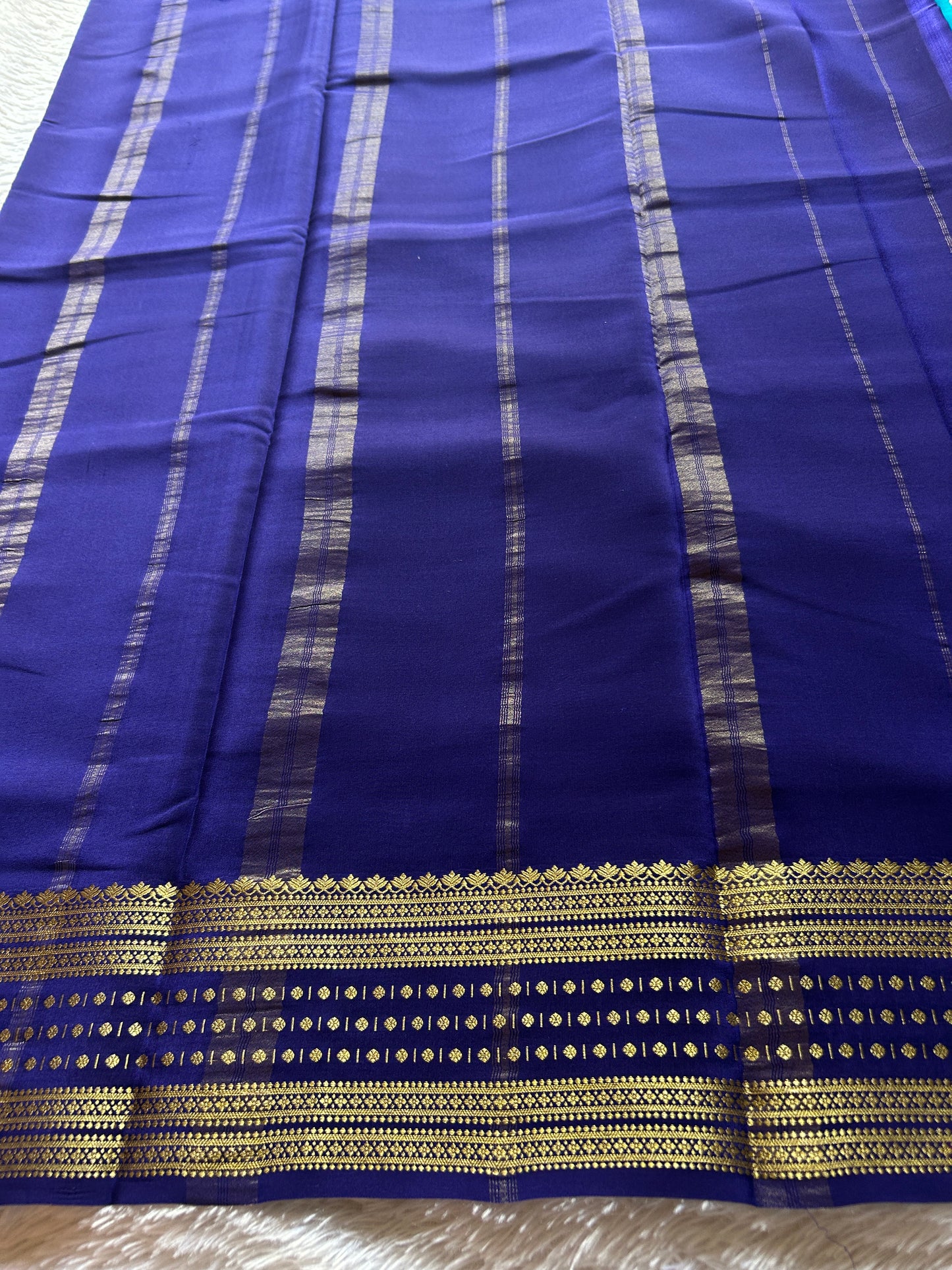 Rohini (2D) : Ananda blue-navy blue