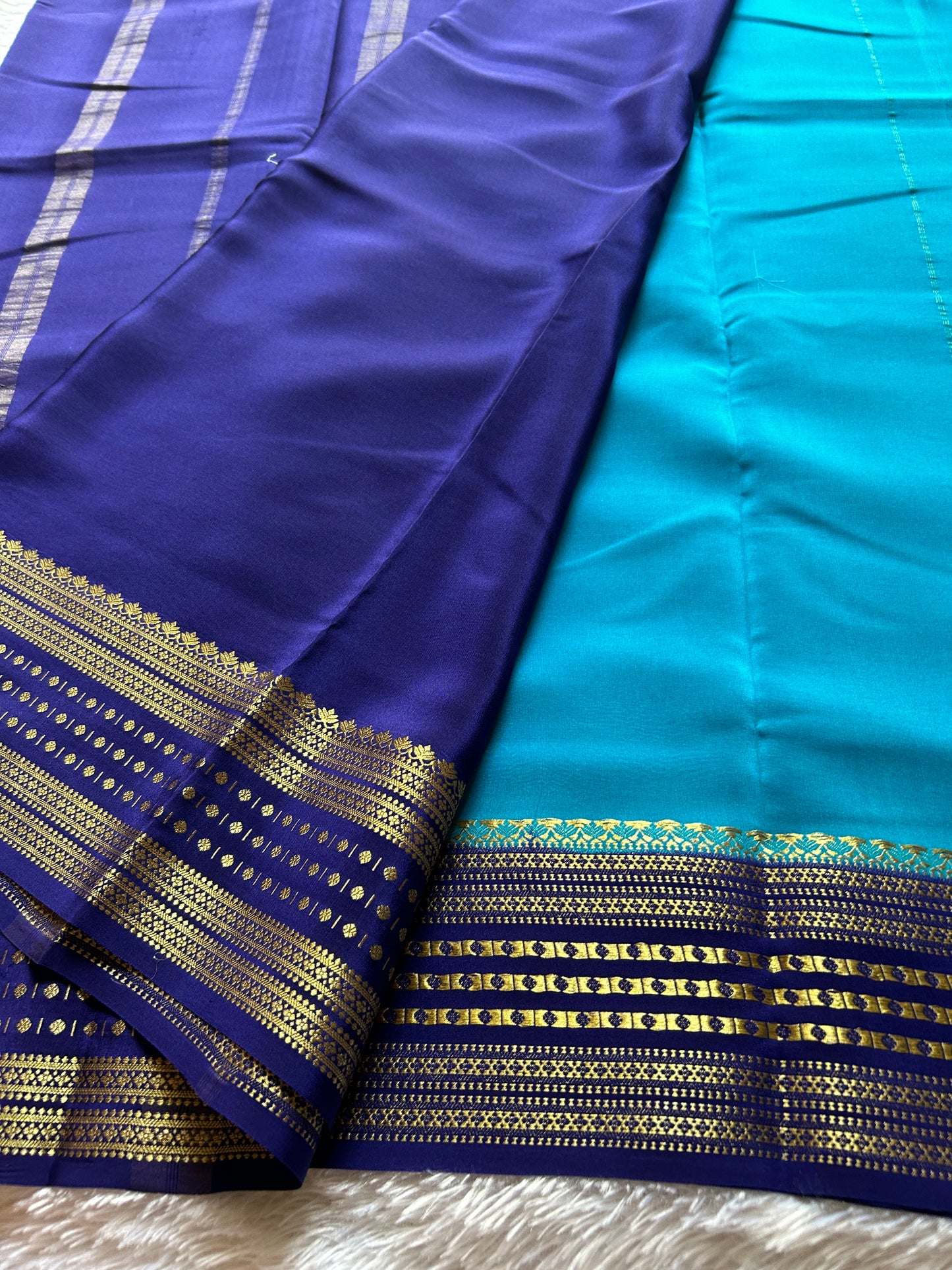 Rohini (2D) : Ananda blue-navy blue