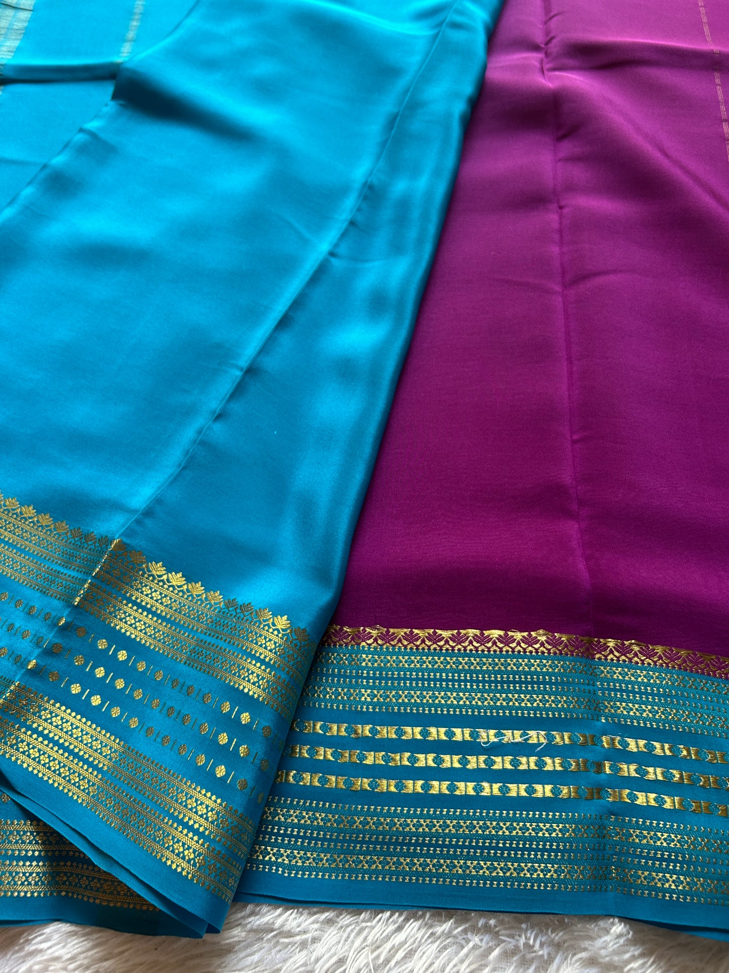 Rohini (2D) : Dark Magenta-ananda blue