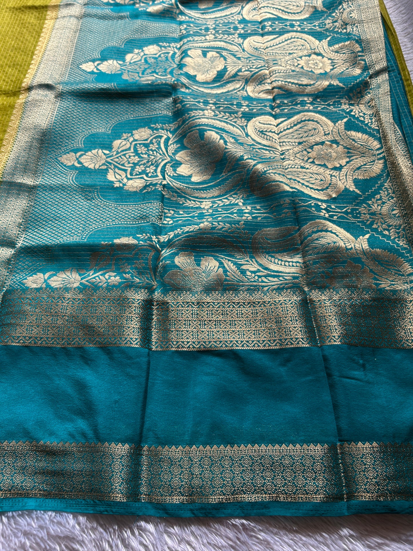 SS105 (2D) : Olive-ananda blue