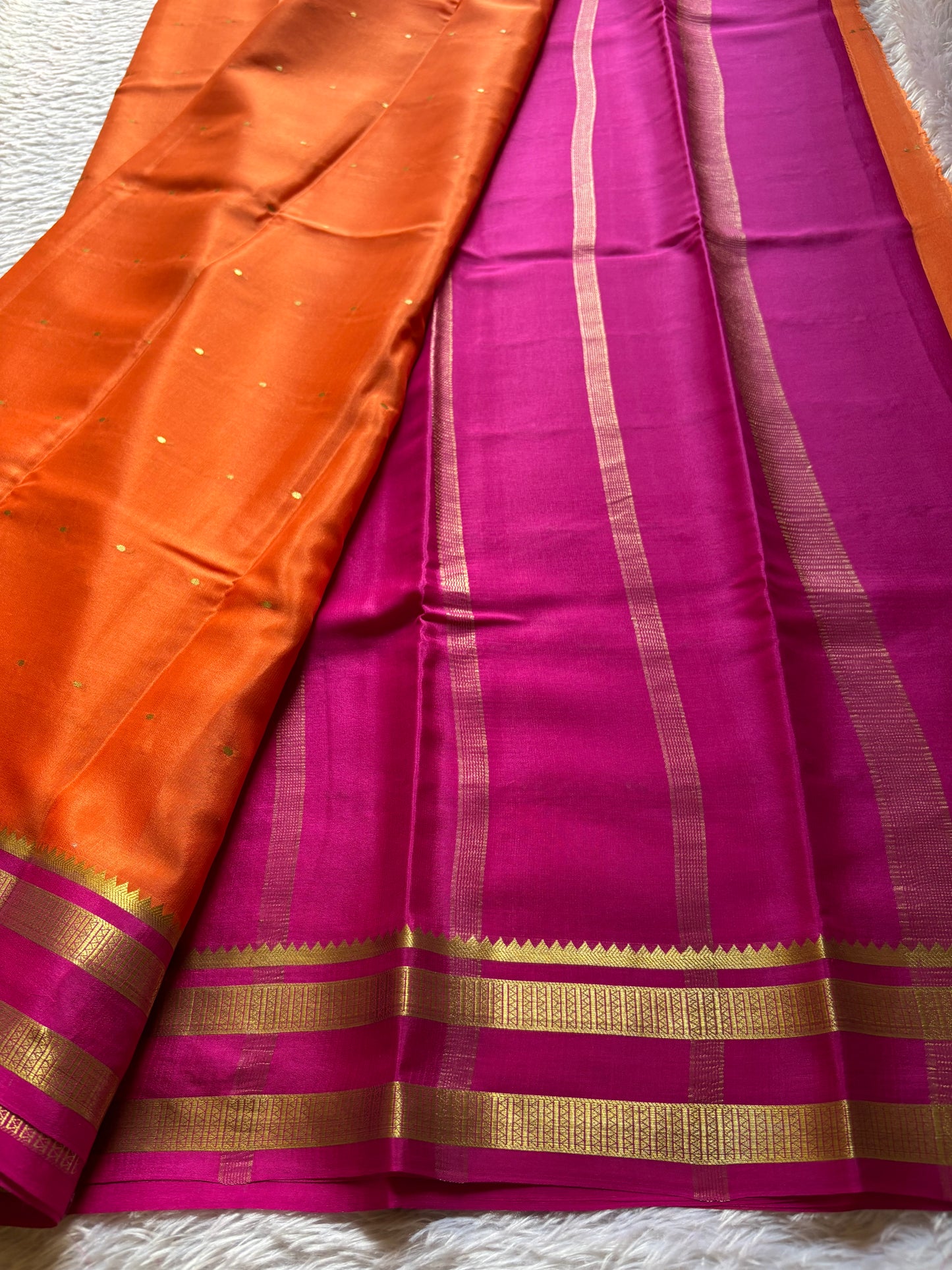 Vimala (2D) : Orange-rani pink
