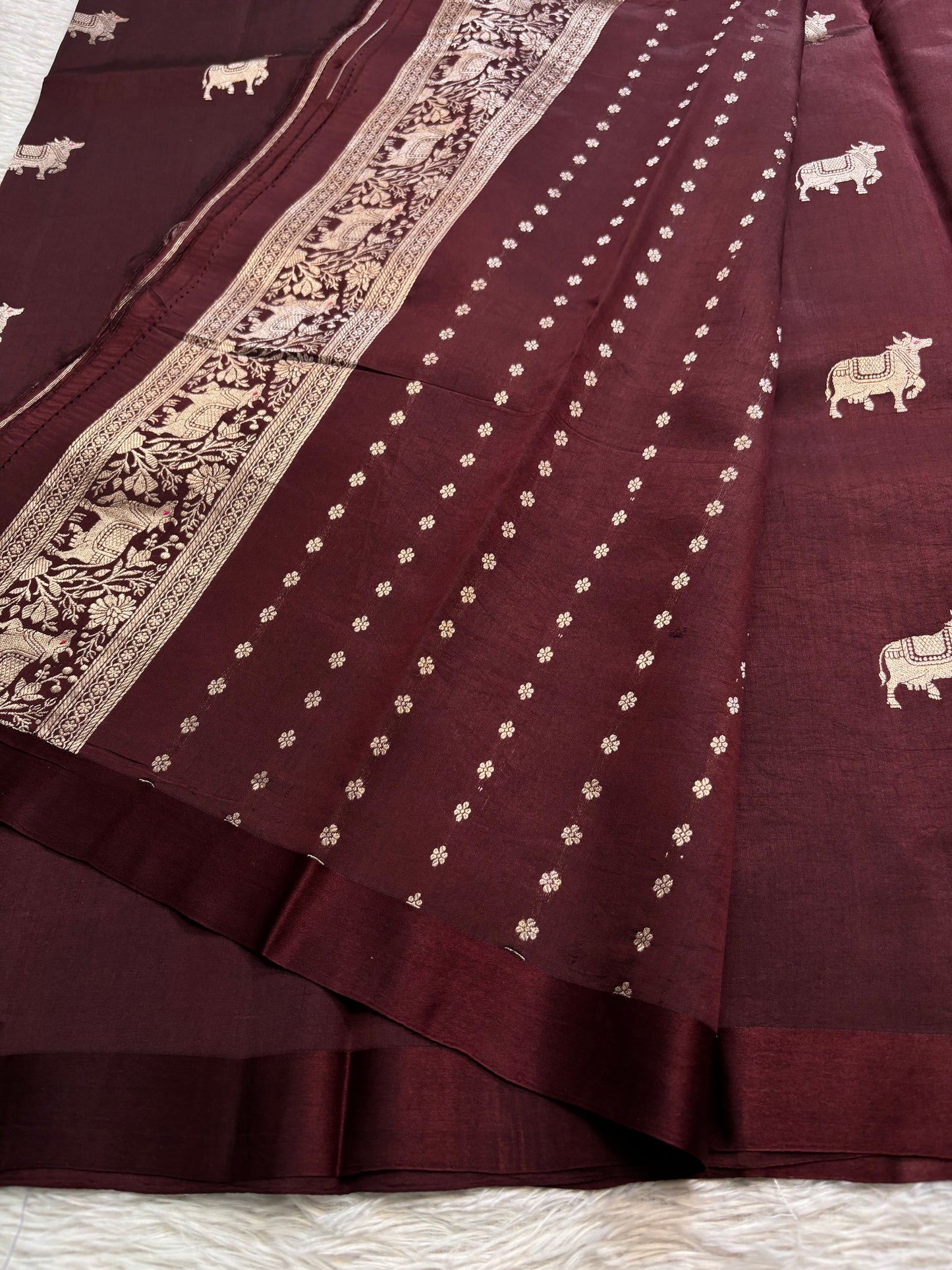 Anupama : Solid Chocolate brown