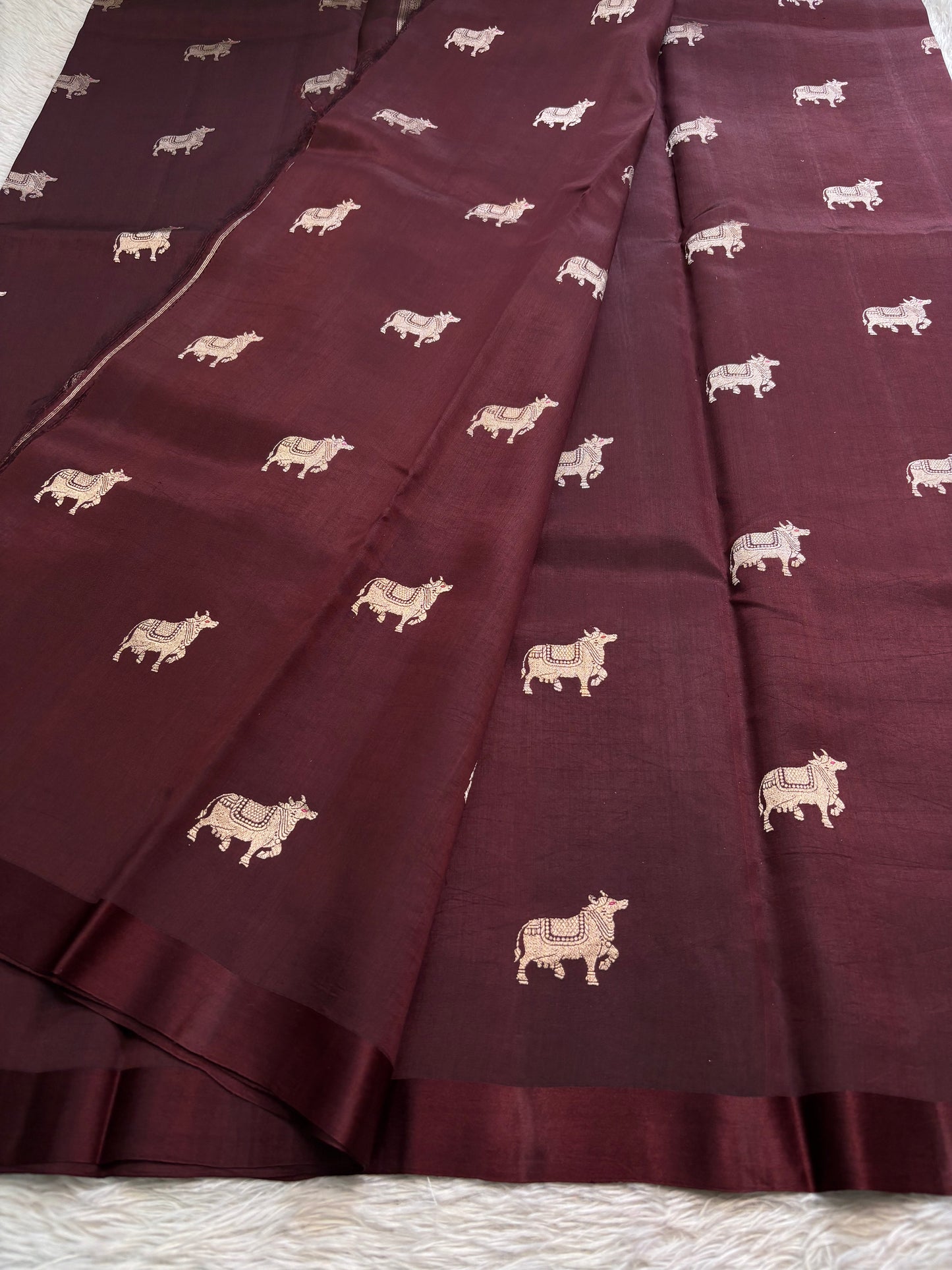 Anupama : Solid Chocolate brown