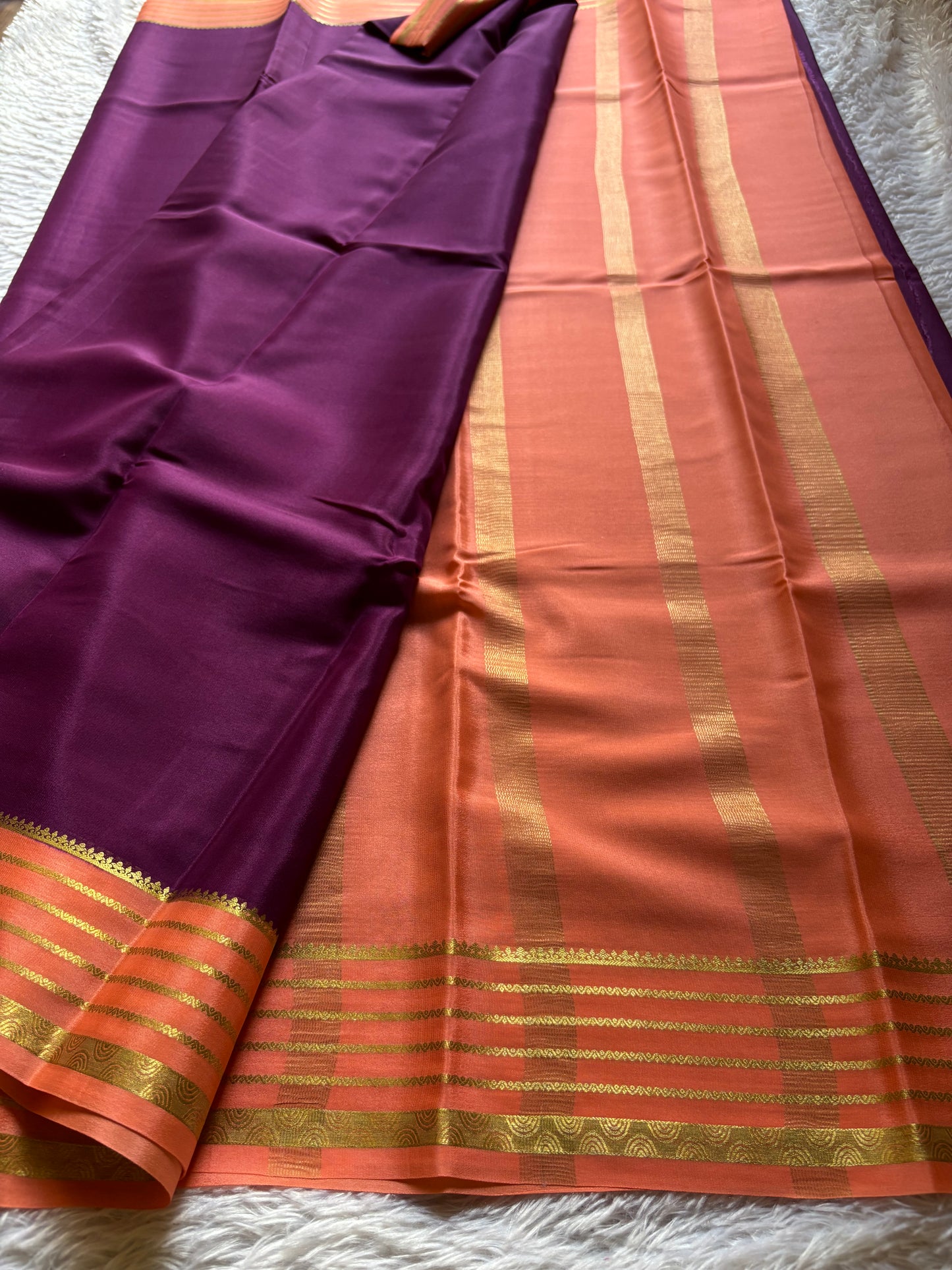 Rashmi (2D) : Purple-peach