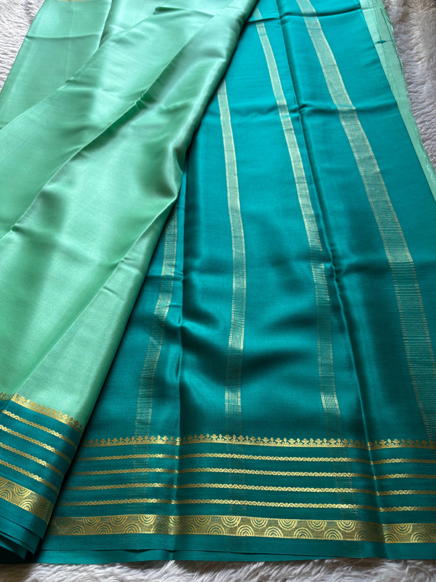 Rashmi (2D) : Sea green-rama green