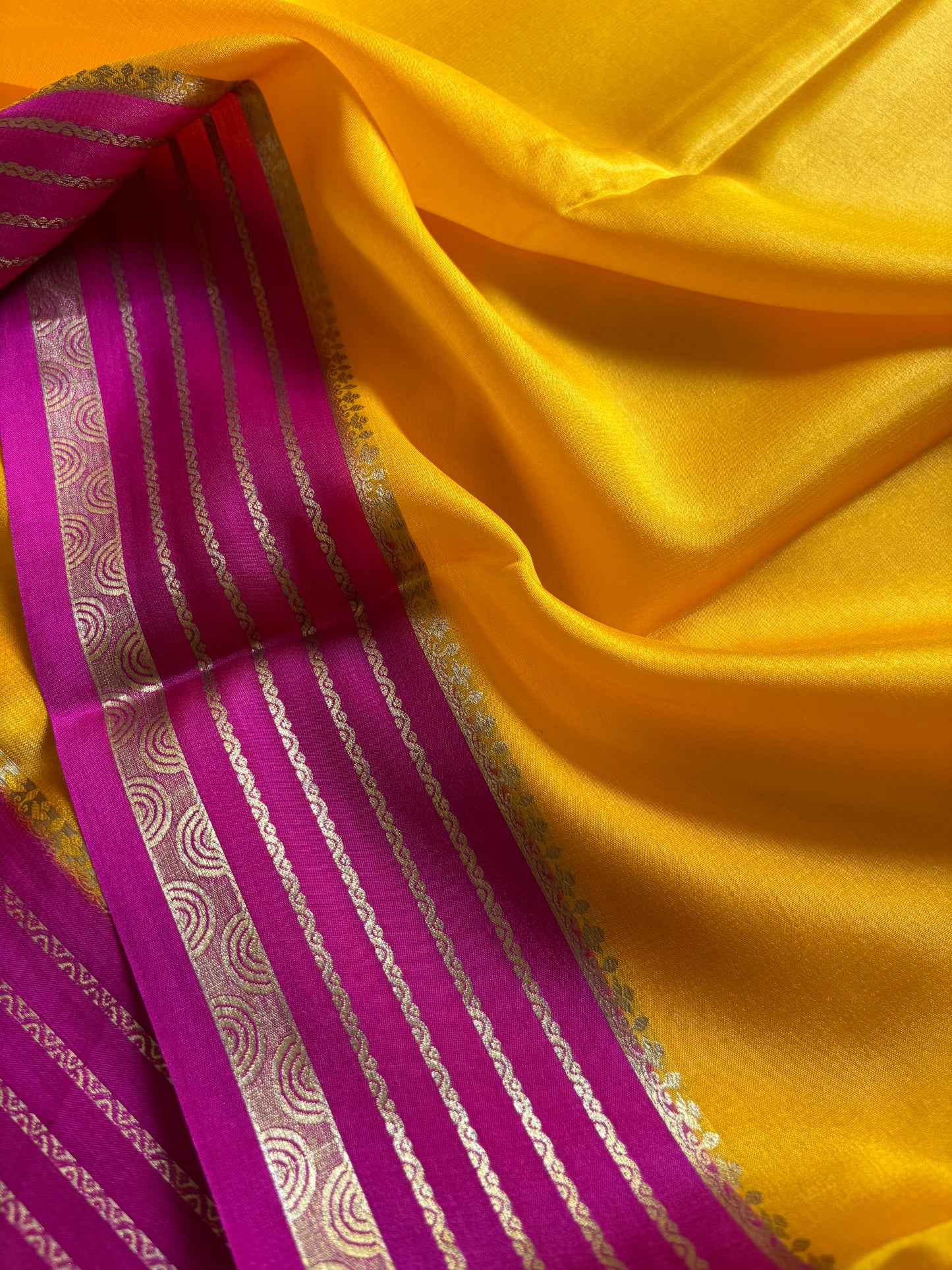 Rashmi (2D) : Golden yellow-rani pink