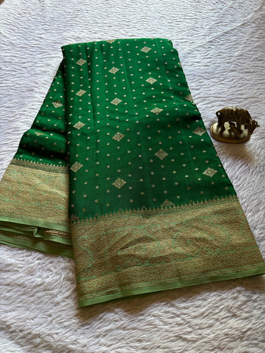 Bindiya (2D) : Emerald green-pista green