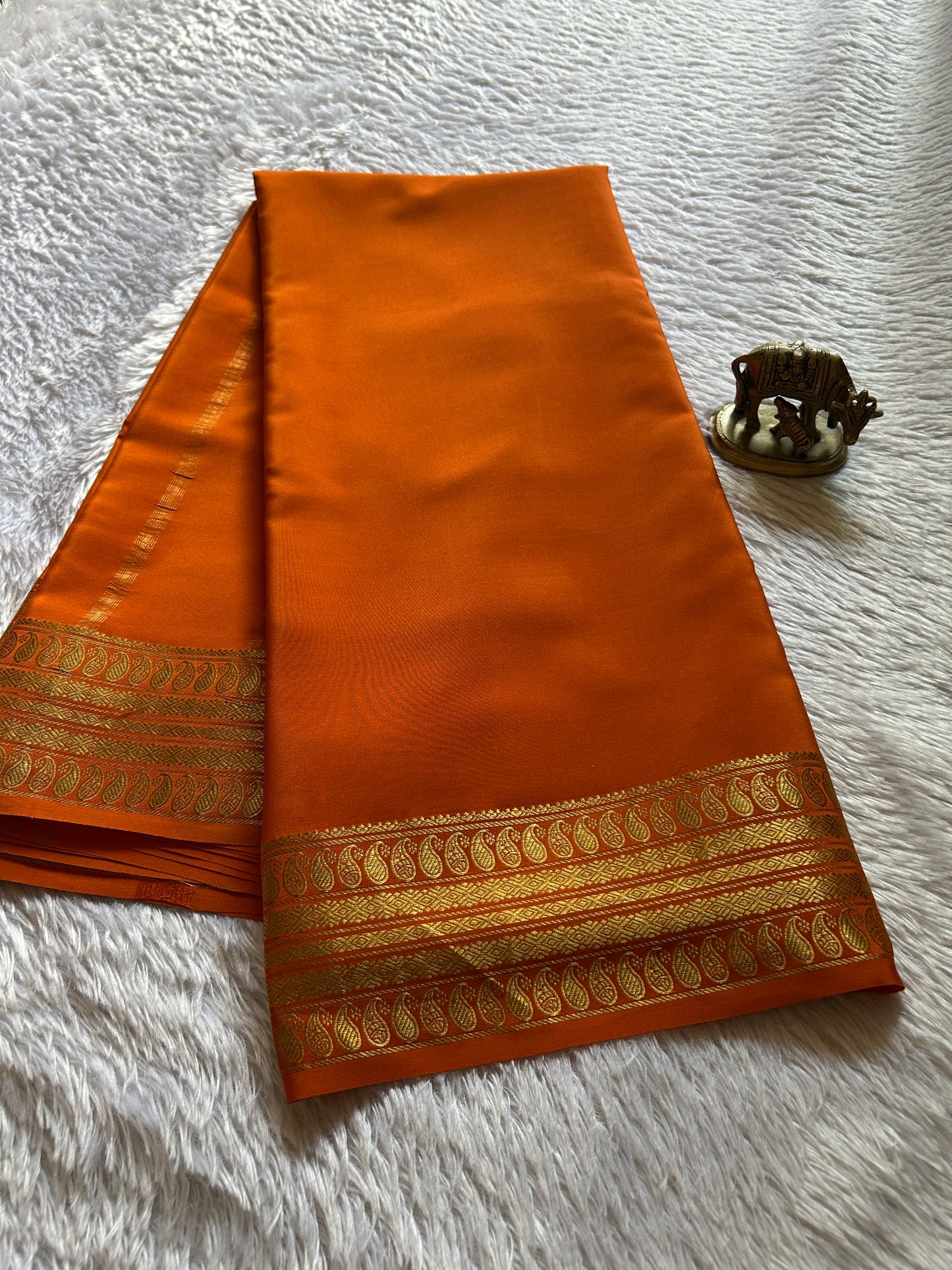 Maithili : Solid Orange