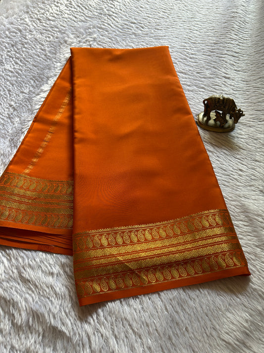 Maithili : Solid Orange