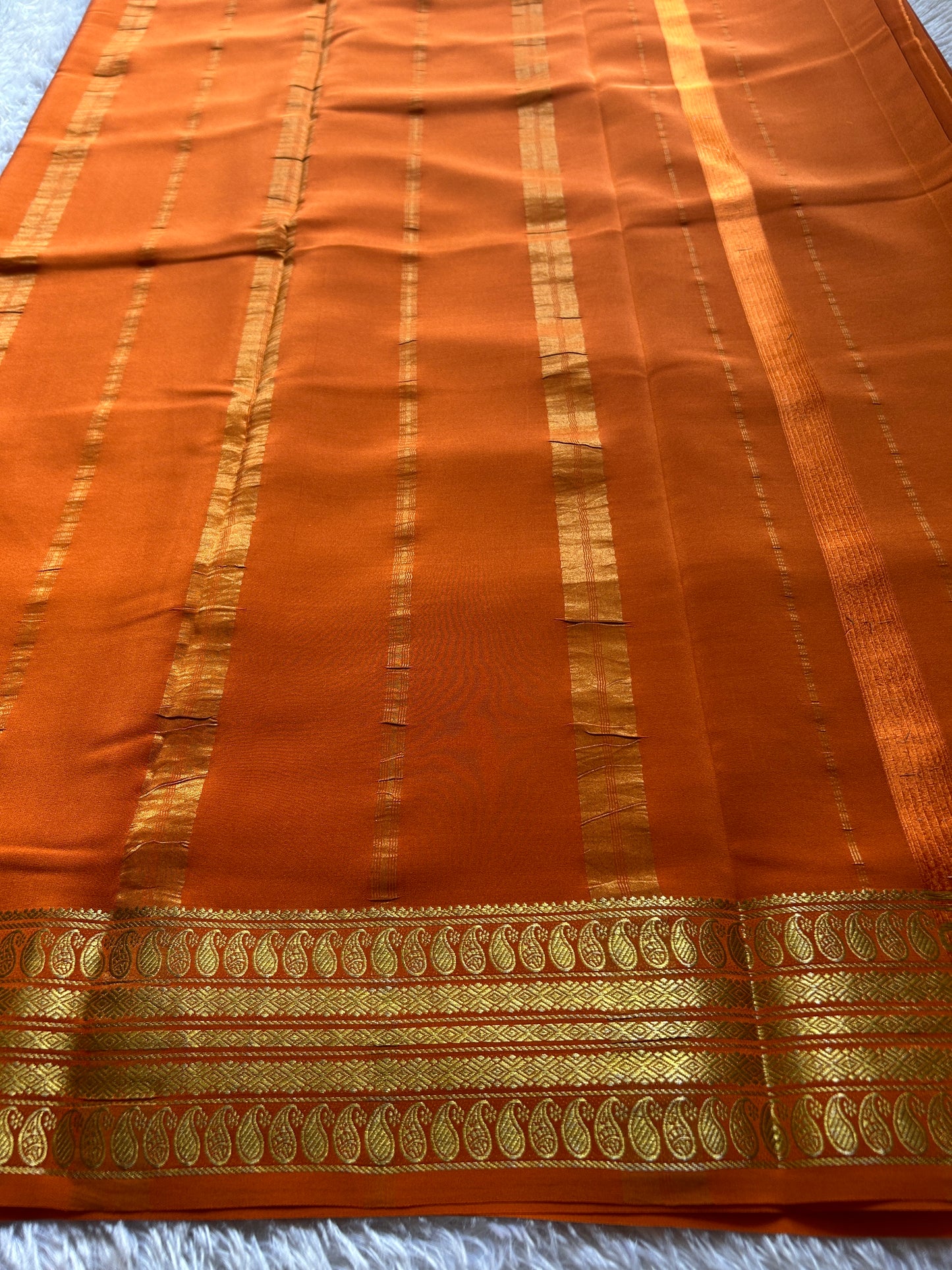 Maithili : Solid Orange