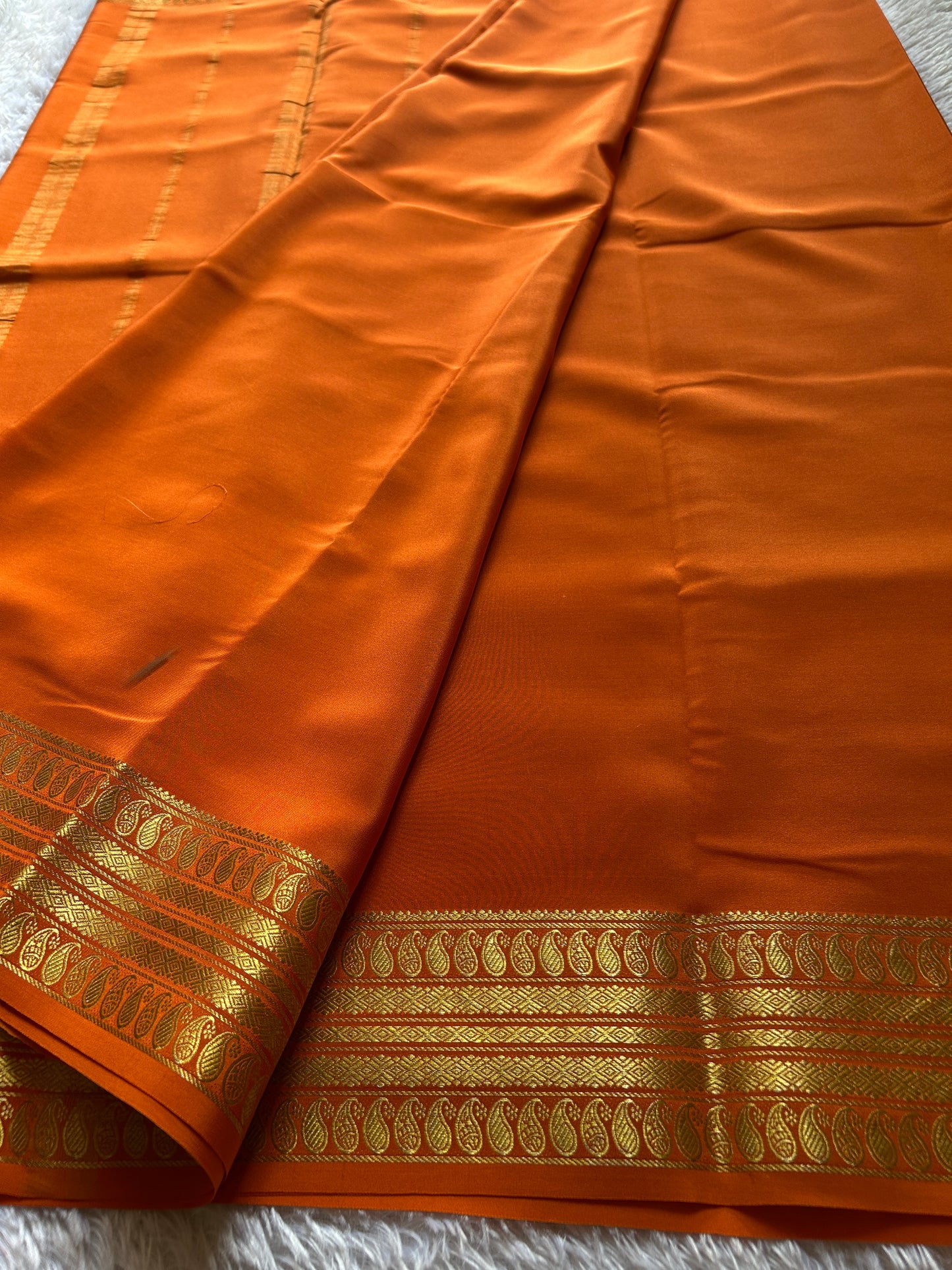 Maithili : Solid Orange
