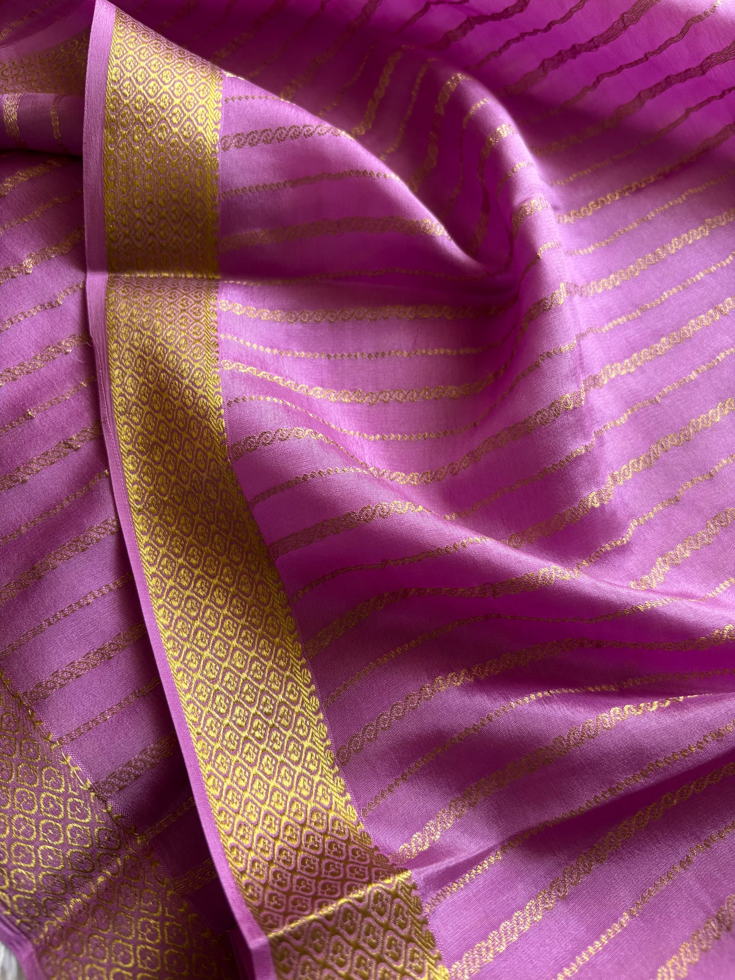 Anuradha : Solid lavender