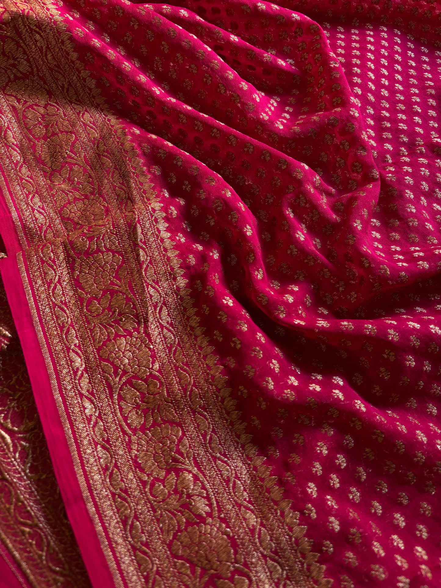 Mihira : Solid Rani pink