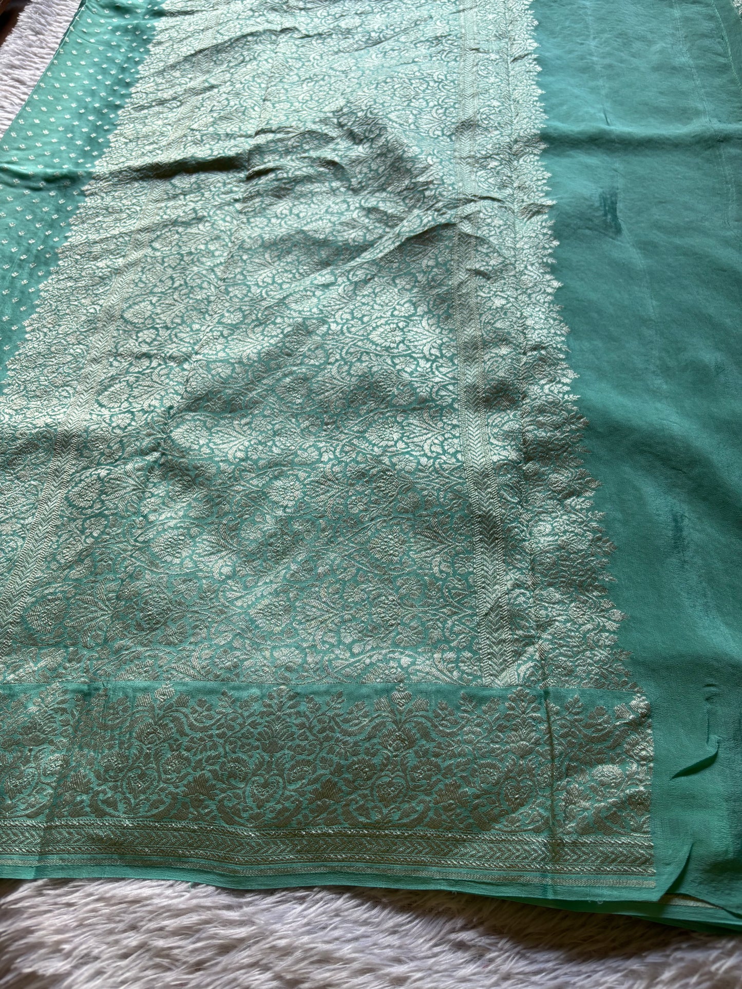 Sonali : Solid Sea green
