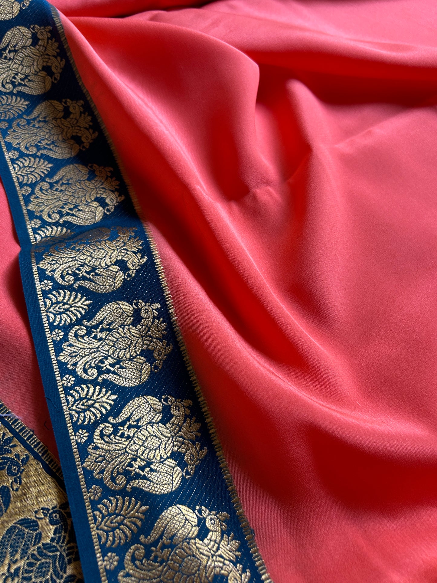 Veera (2D) : Coral-teal blue