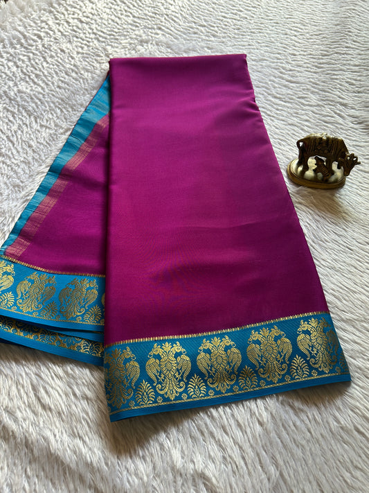 Veera (2D) : Deep magenta-ananda blue