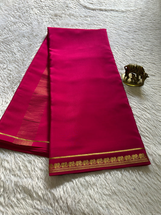 Gamani : Solid Rani pink