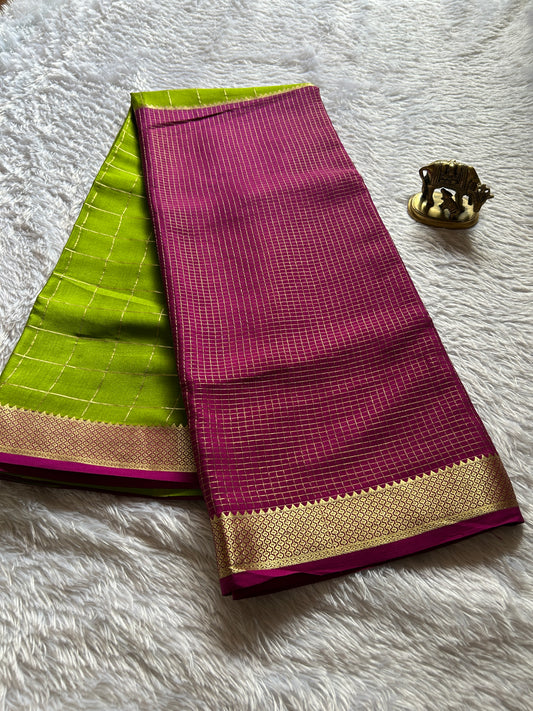Prema (2D) : Mehendi green-pink