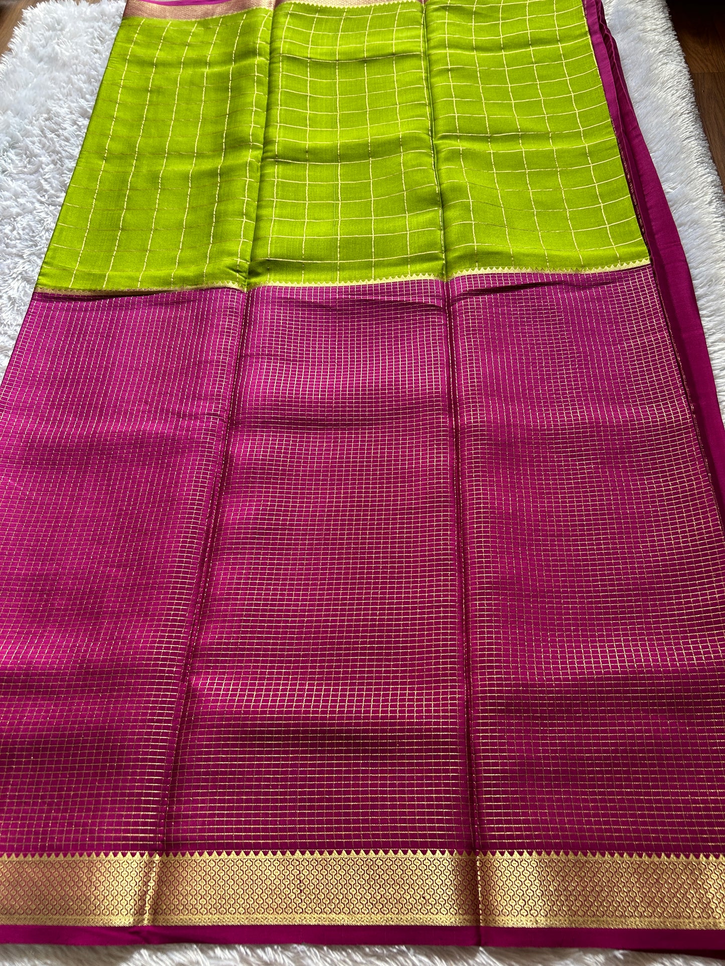 Prema (2D) : Mehendi green-pink