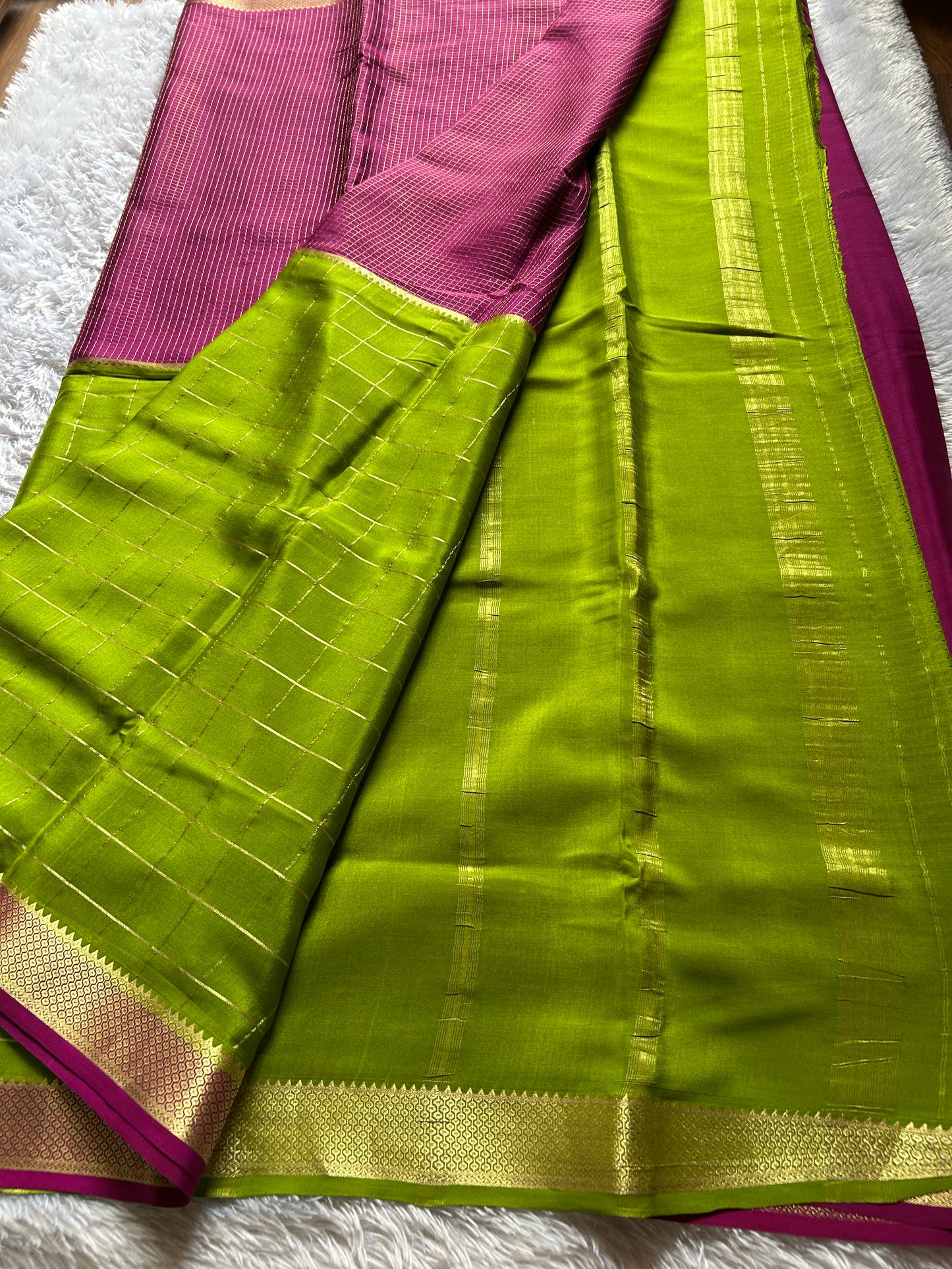 Prema (2D) : Mehendi green-pink