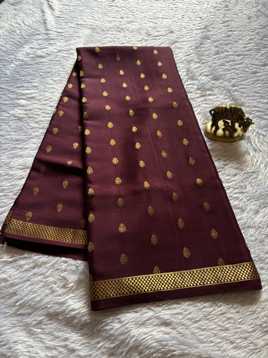 Bhavana : Solid Chocolate brown