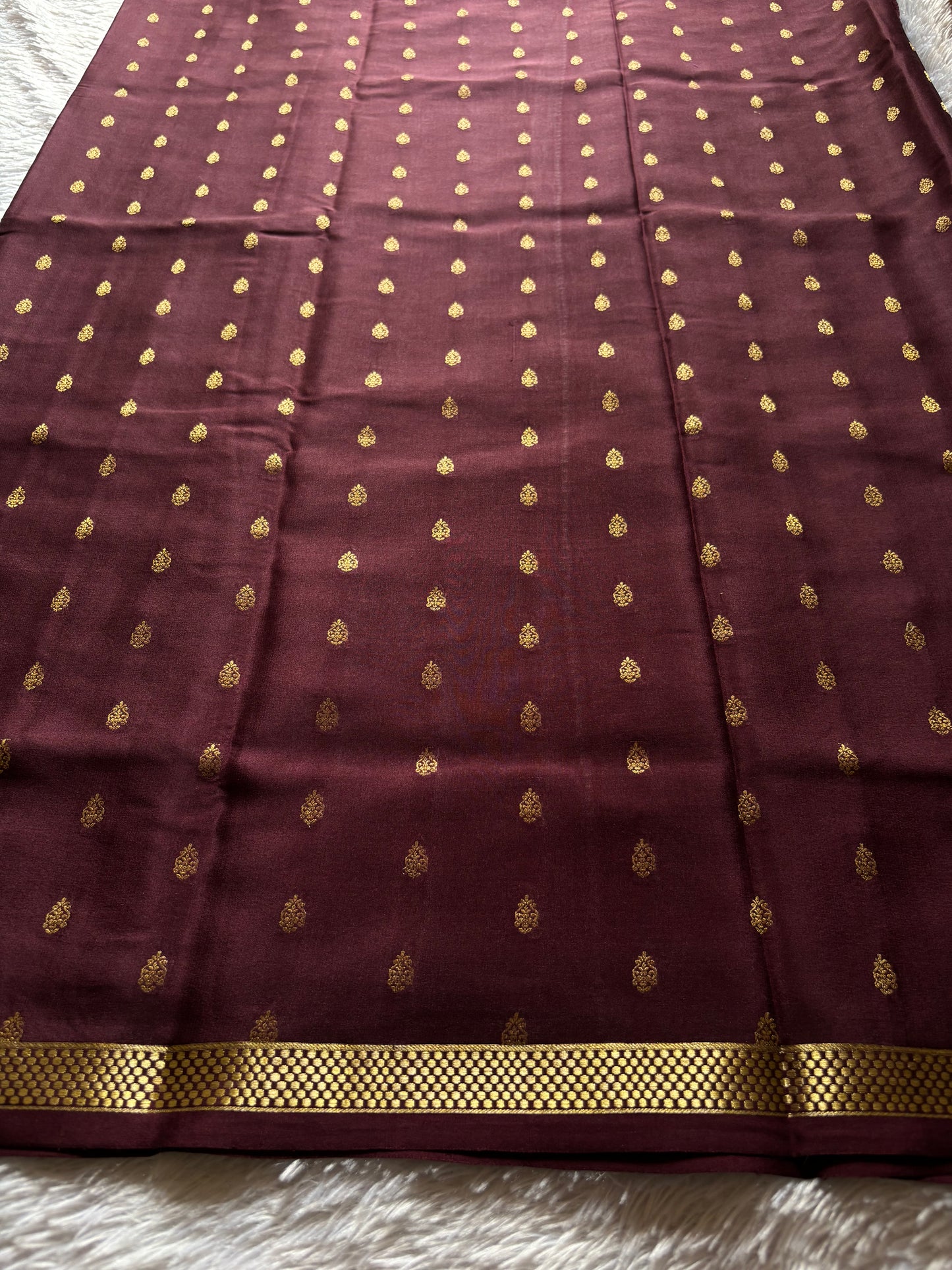 Bhavana : Solid Chocolate brown