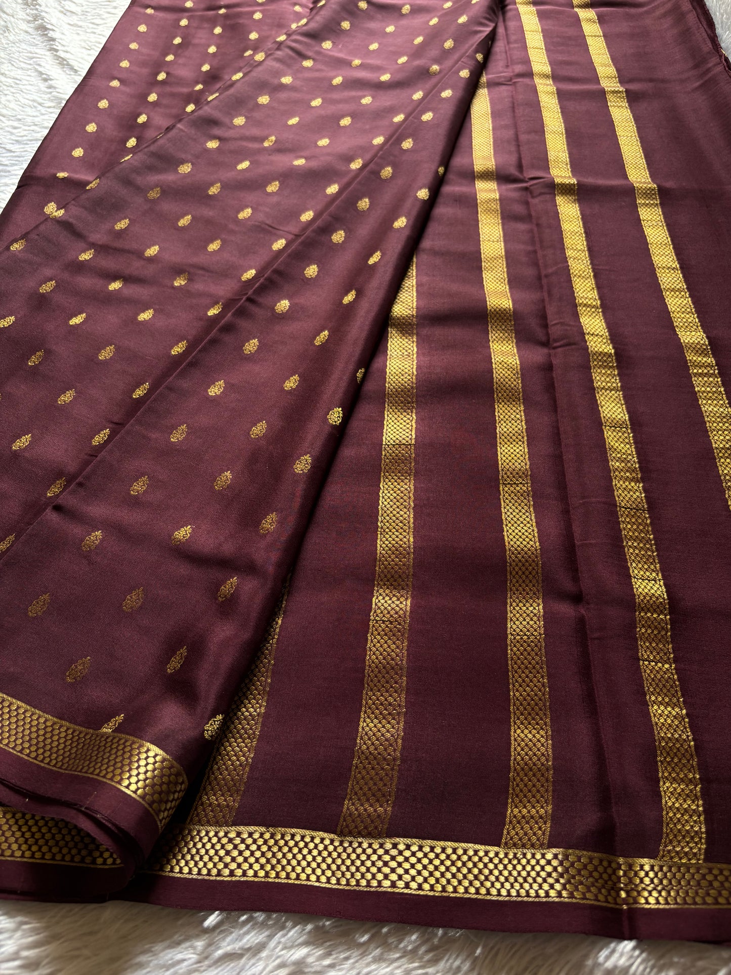 Bhavana : Solid Chocolate brown