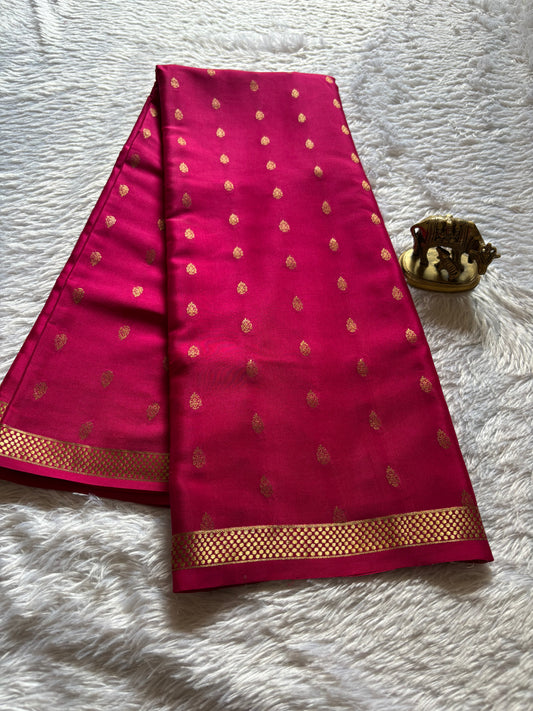 Bhavana : Solid Rani pink