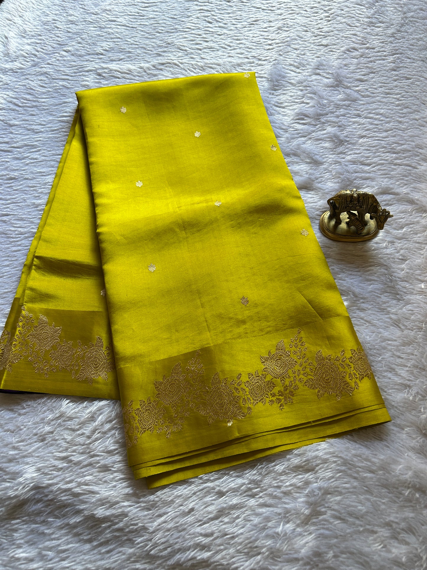 Anupama : Solid Lemon yellow