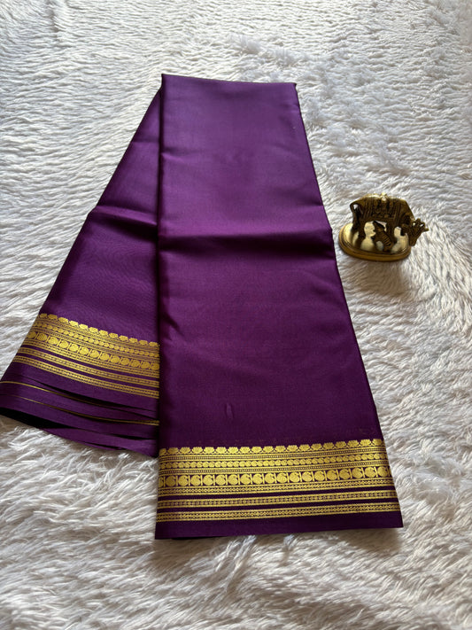 Swara : Solid Dark magenta