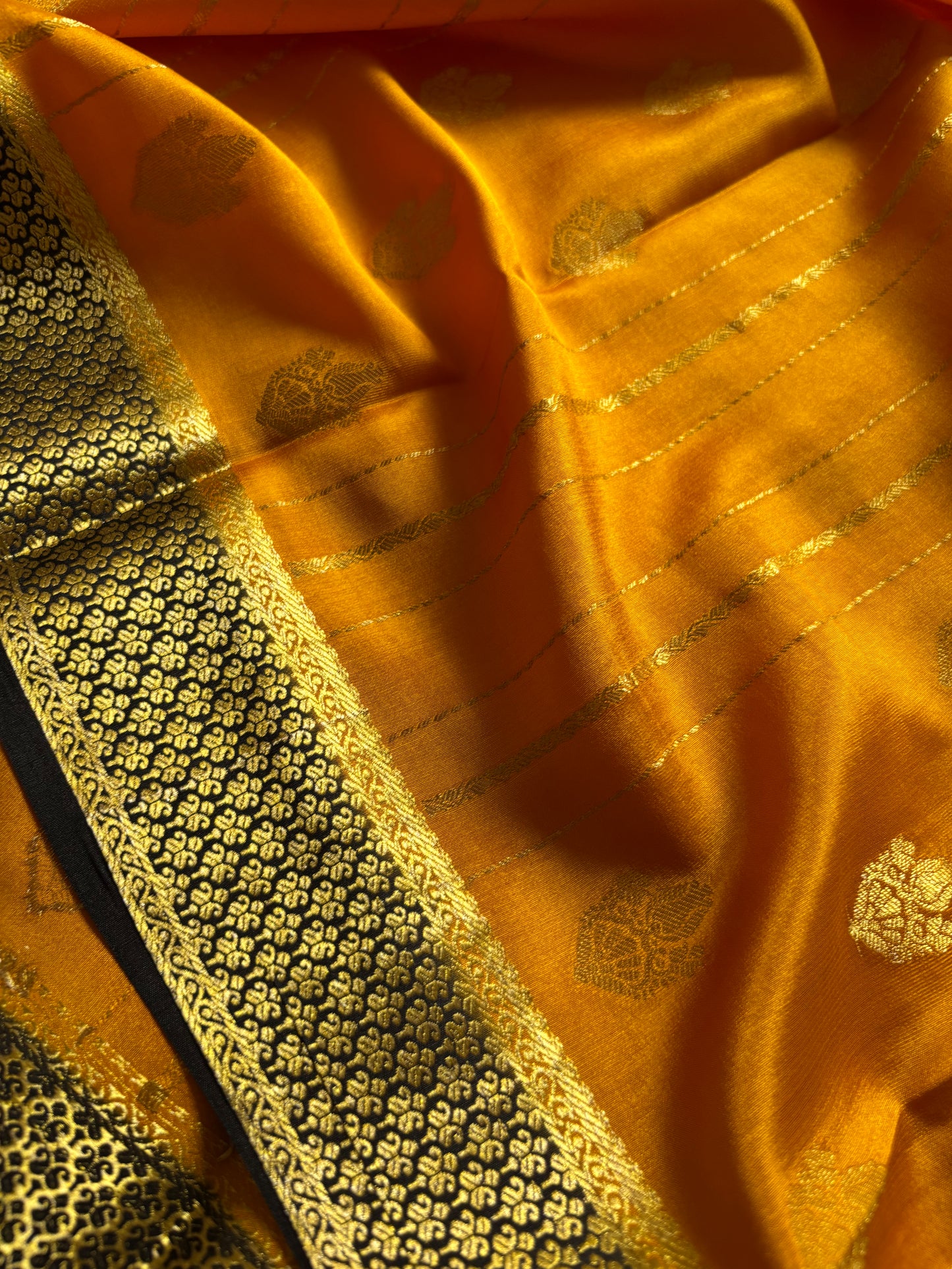 Sangeetha (2D) : Golden yellow-black