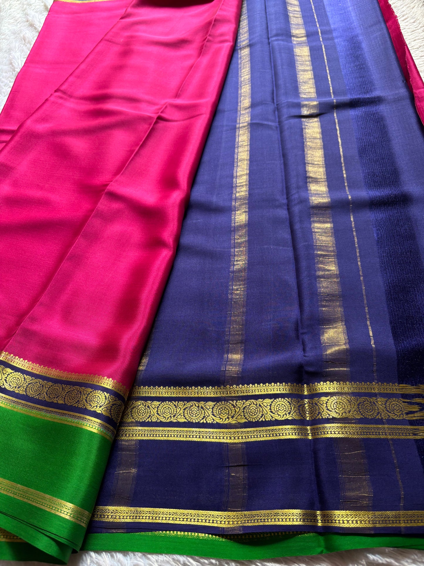 Tara (3D) : Rani pink-dark blue-green